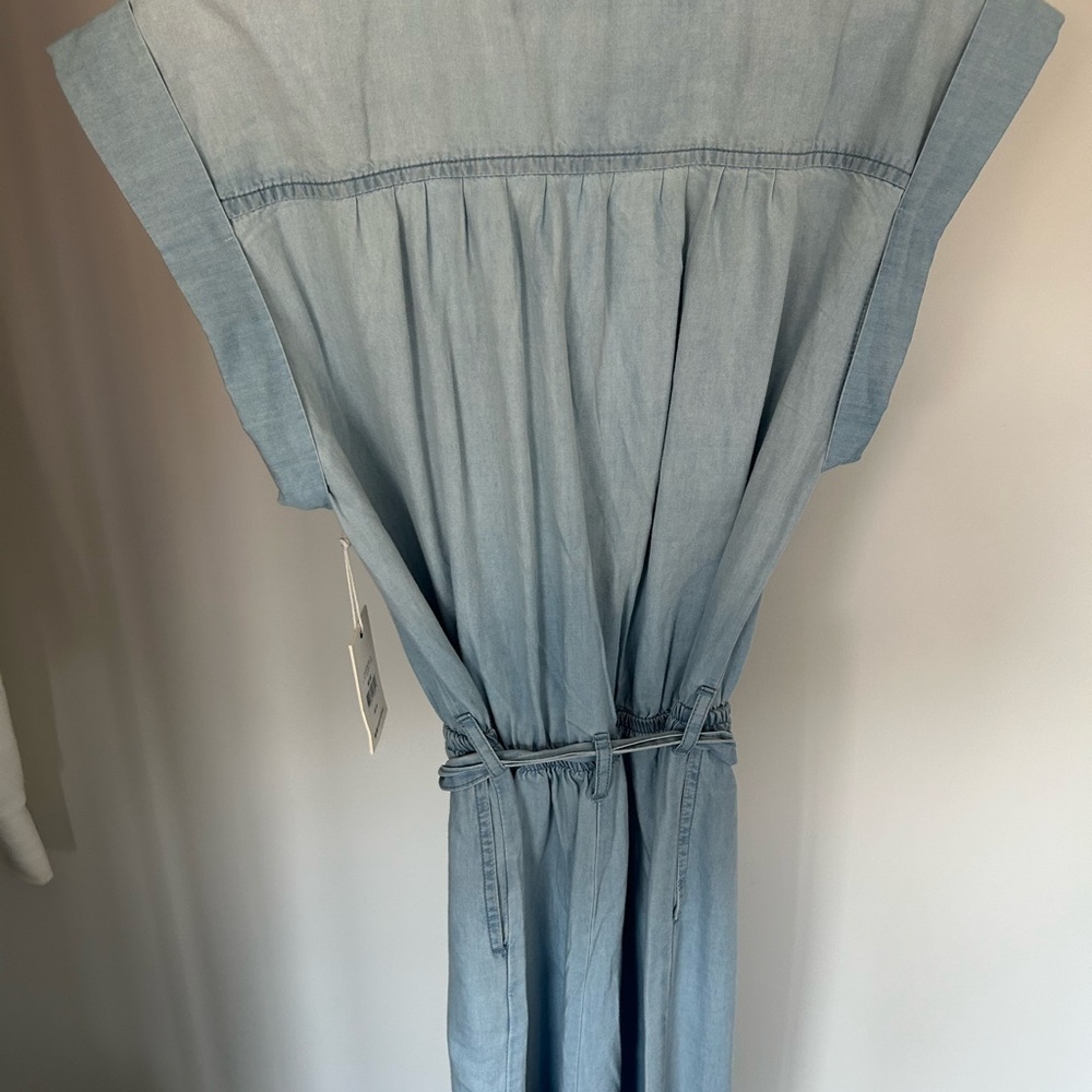 Elegant Blue Women's Romper - Picture 4 of 5